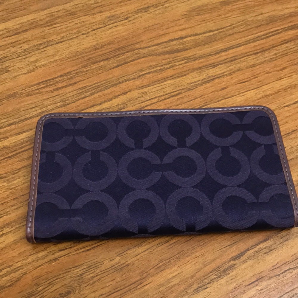 EUC Coach Wallet Insert or Checkbook holder